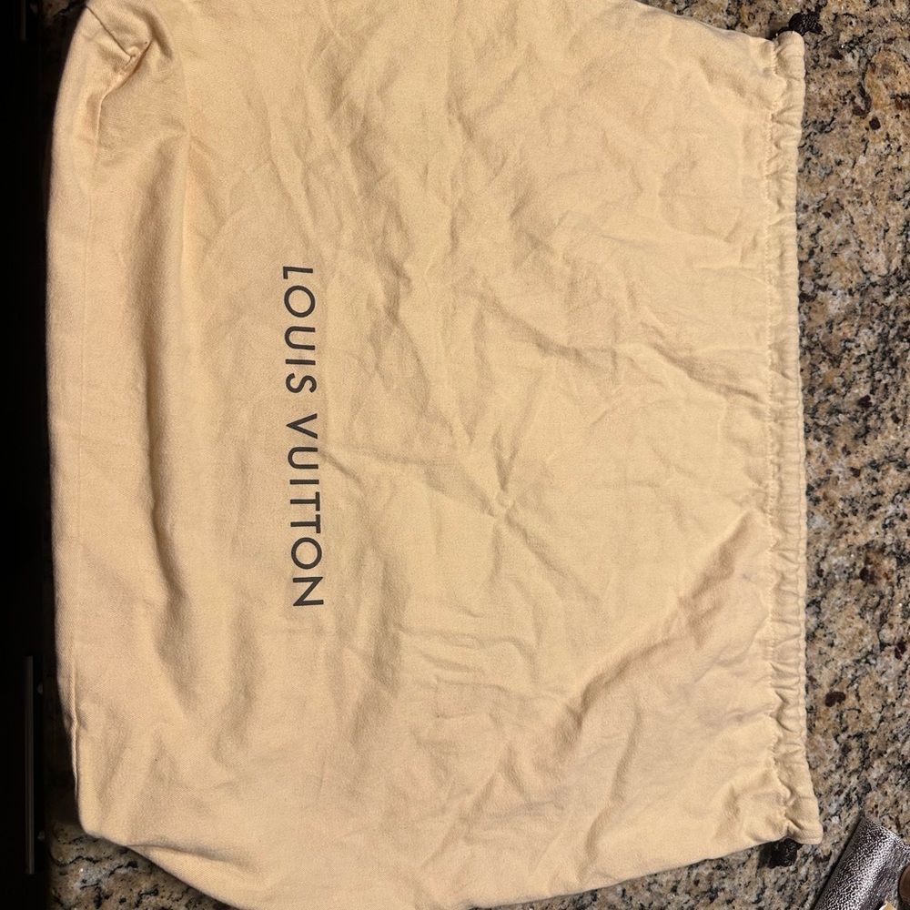 Louis Vuitton Cream Storage Bag